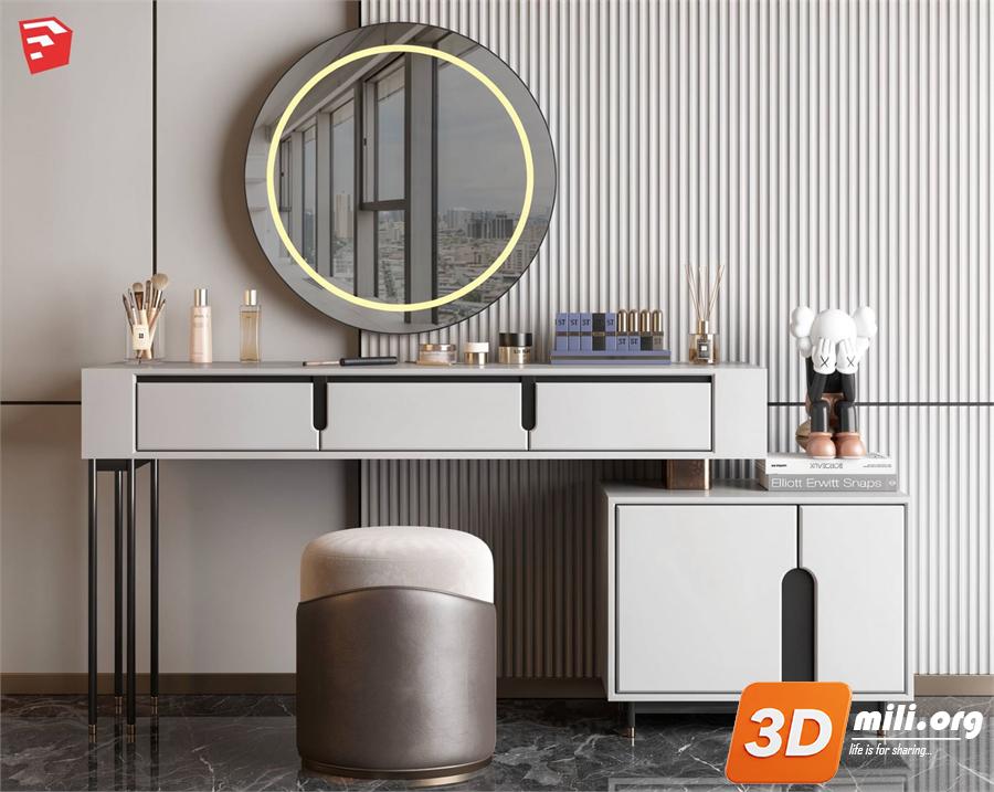 Dressing Table Skp Files 
